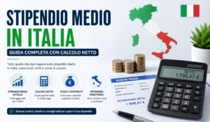 Stipendio Medio Italia Guida Completa con Calcolo Netto 2026